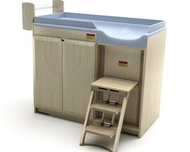 Baby Changing Station 3D-Modell