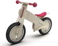 Wooden Balance Bike 3d model