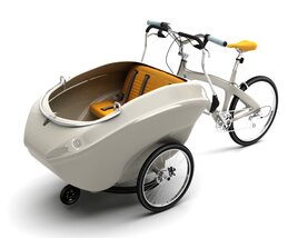 Cargo Bike Carrier Modello 3D