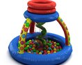 Inflatable Ball Pit 3d model