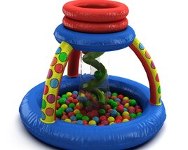 Inflatable Ball Pit Modello 3D