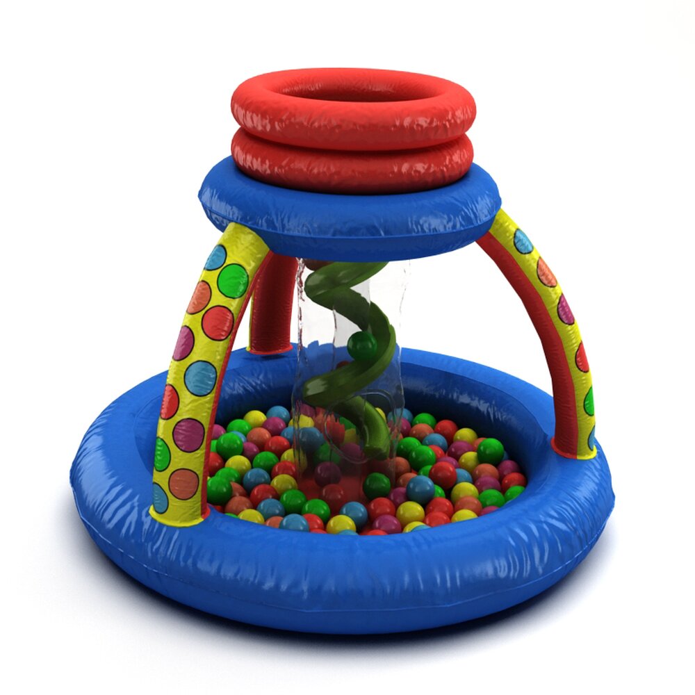Inflatable Ball Pit 3D-Modell