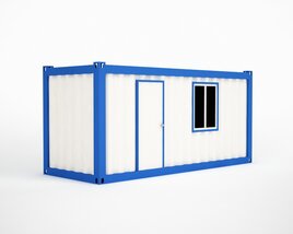 Portable Office Container 3D model