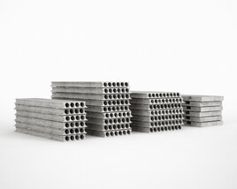 Reinforced Concrete Slabs Modèle 3D