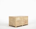 Wooden Crate Modèle 3d