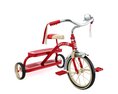 Classic Red Tricycle 02 3D模型