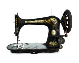 Vintage Sewing Machine 3D-Modell