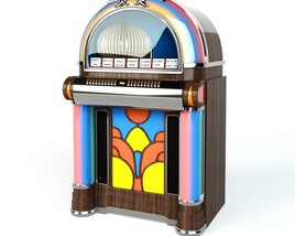 Vintage Jukebox 3D model