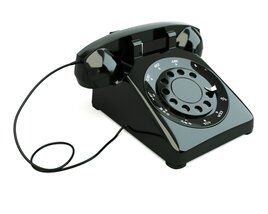 Vintage Rotary Telephone 03 3D 모델 