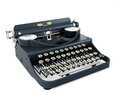 Vintage Typewriter 3D 모델 