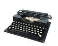 Vintage Typewriter 02 3d model