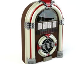 Vintage Jukebox 04 Modelo 3d