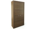 Wooden Wardrobe Cabinet Modèle 3d