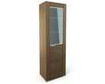 Wooden Display Cabinet Modello 3D