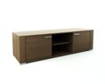 Modern TV Stand Cabinet 3Dモデル