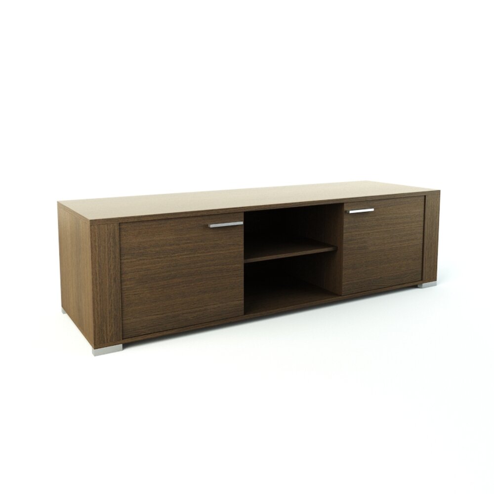 Modern TV Stand Cabinet 3D модель