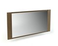 Wooden Frame Mirror Modelo 3d