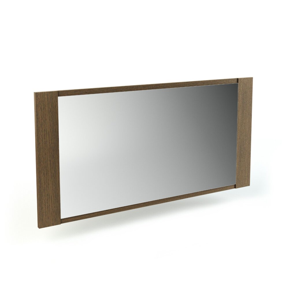 Wooden Frame Mirror 3D模型