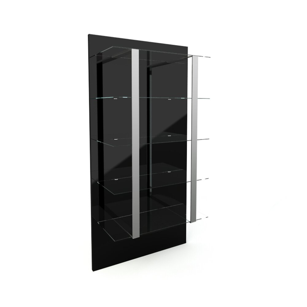 Modern Glass Display Cabinet Modelo 3D