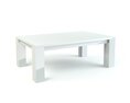 Modern White Coffee Table 3D-Modell