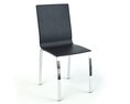 Modern Black Chair 04 3d model