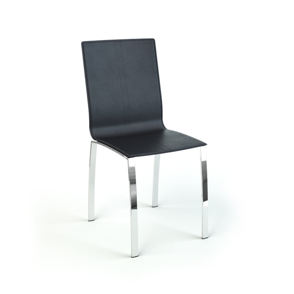 Modern Black Chair 04