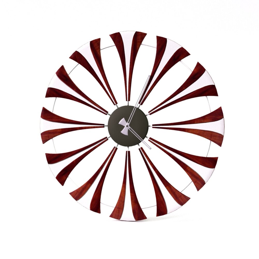 Round Aviation Emblem 3D 모델 