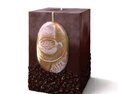 Coffee Bean Candle Modello 3D
