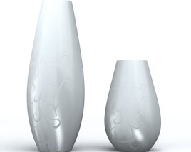 Decorative Ceramic Vases 02 Modelo 3D