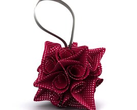 Polka-Dot Ribbon Handbag Modello 3D
