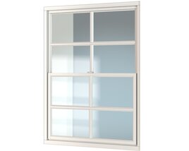 Double-Hung Window 3D-Modell
