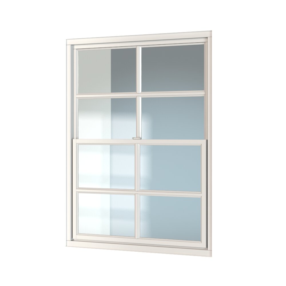 Double-Hung Window Modèle 3d