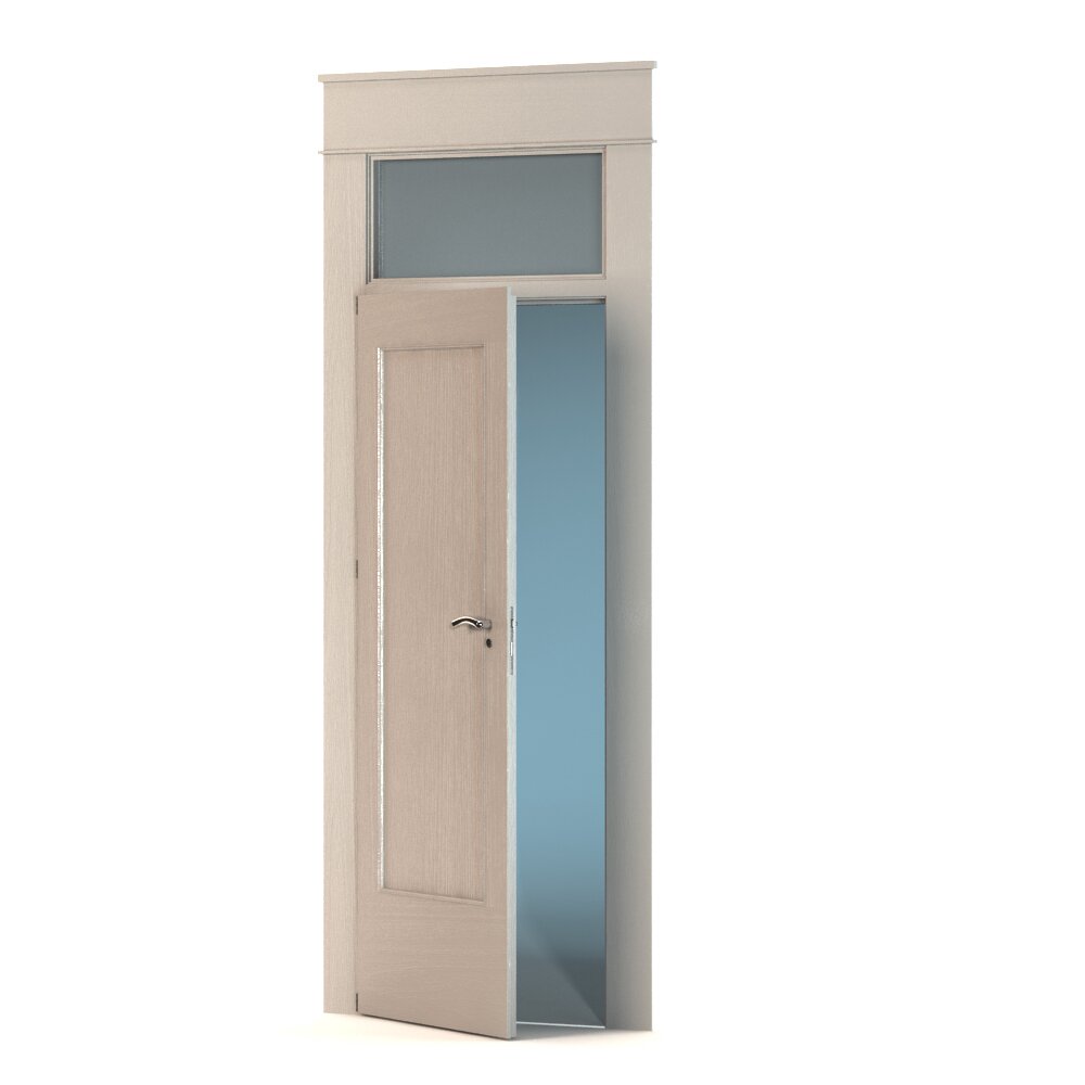 Minimalist Interior Door 3d model
