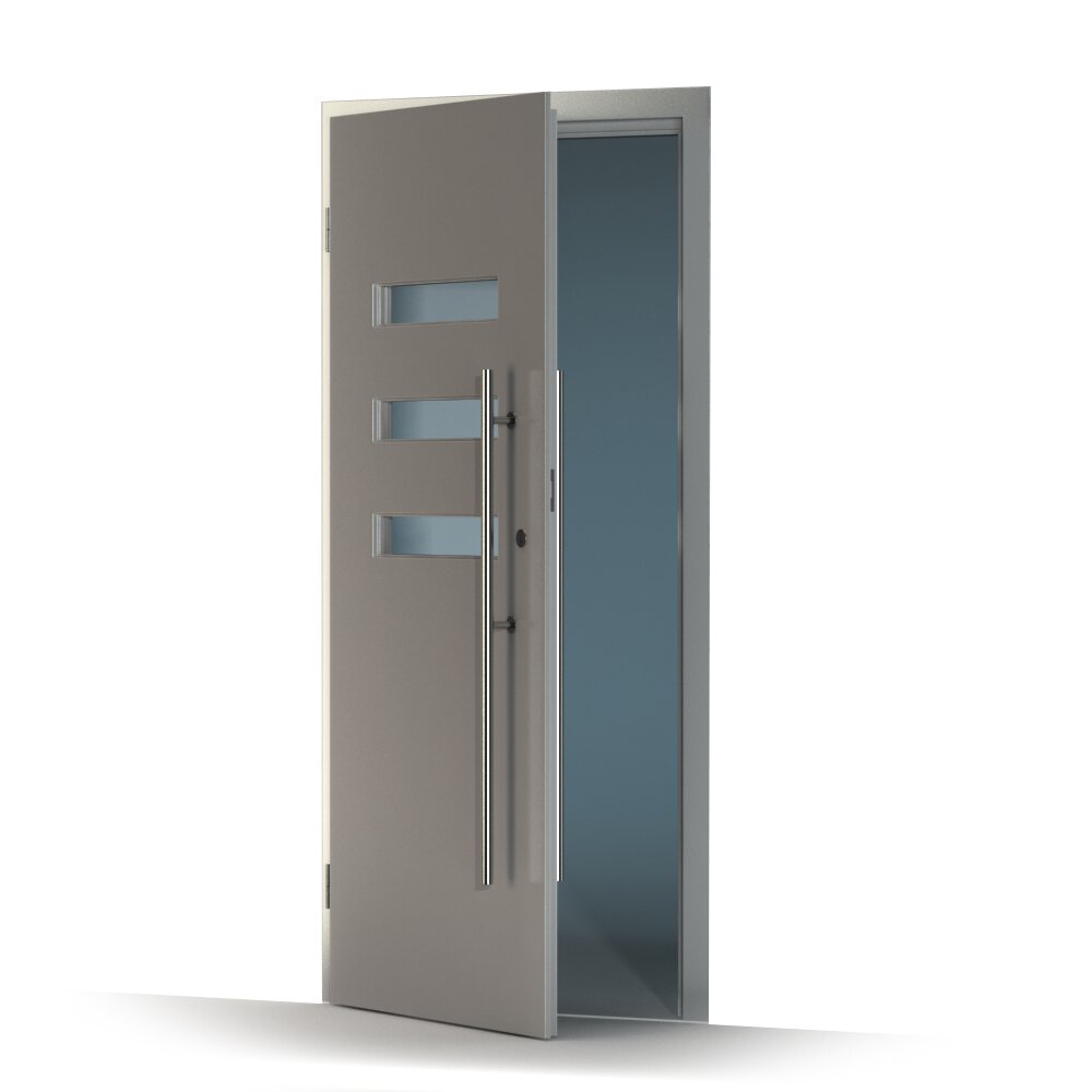 Modern Interior Door 03 3D-Modell