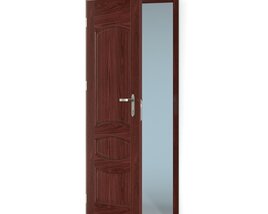Classic Wooden Door Modelo 3d