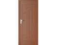 Open Wooden Door 04 Modelo 3d
