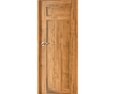 Wooden Interior Door 3d model
