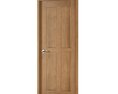 Open Wooden Door 07 Modello 3D