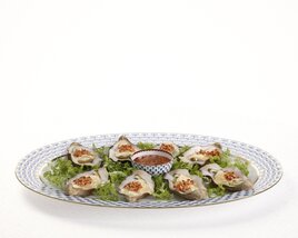Platter of Oysters Modelo 3D