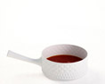 Porcelain Sauce Bowl 3D-Modell