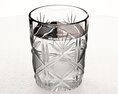 Crystal Whiskey Glass Modello 3D
