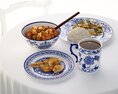 Chinese Cuisine Ensemble 3D-Modell