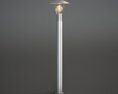Elegant Floor Lamp 02 3d model