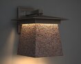 Modern Textured Wall Sconce 3Dモデル
