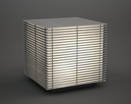 Modern Cube Wall Sconce 3D 모델 