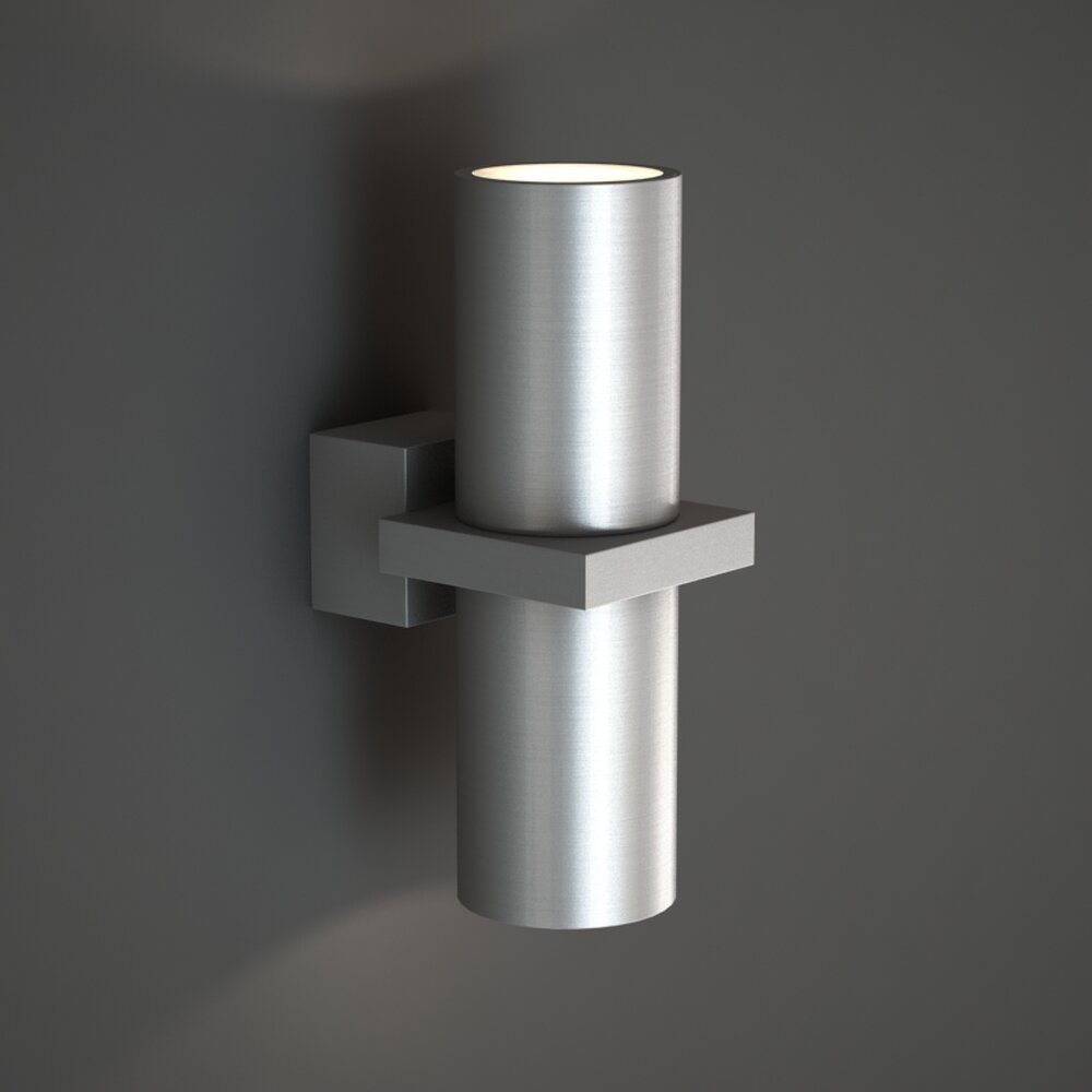 Modern Cylinder Wall Sconce 3D model