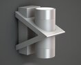 Modern Minimalist Wall Sconce 3D модель
