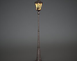 Elegant  Outdoor Floor Lamp Modello 3D