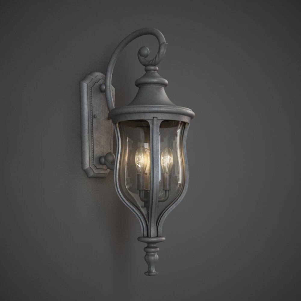 Vintage Wall Sconce Modello 3D