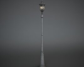 Vintage Street Lamp 3D model